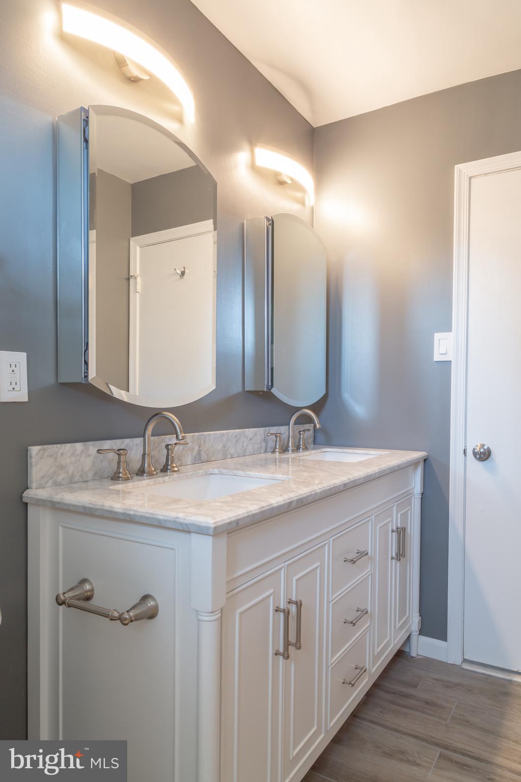 4002 Rouen Road Randallstown, MD 21133 - Photo 19 of 36 Remodeled Main Level Bathroom