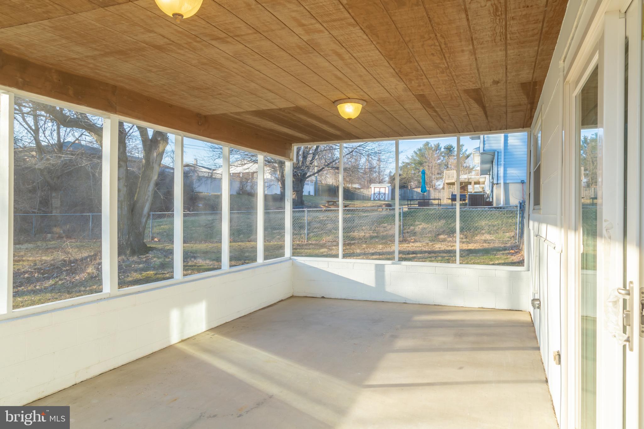 4002 Rouen Road Randallstown, MD 21133 - Photo 33 of 36 Back Patio That Was Recently Screened in (2019)
