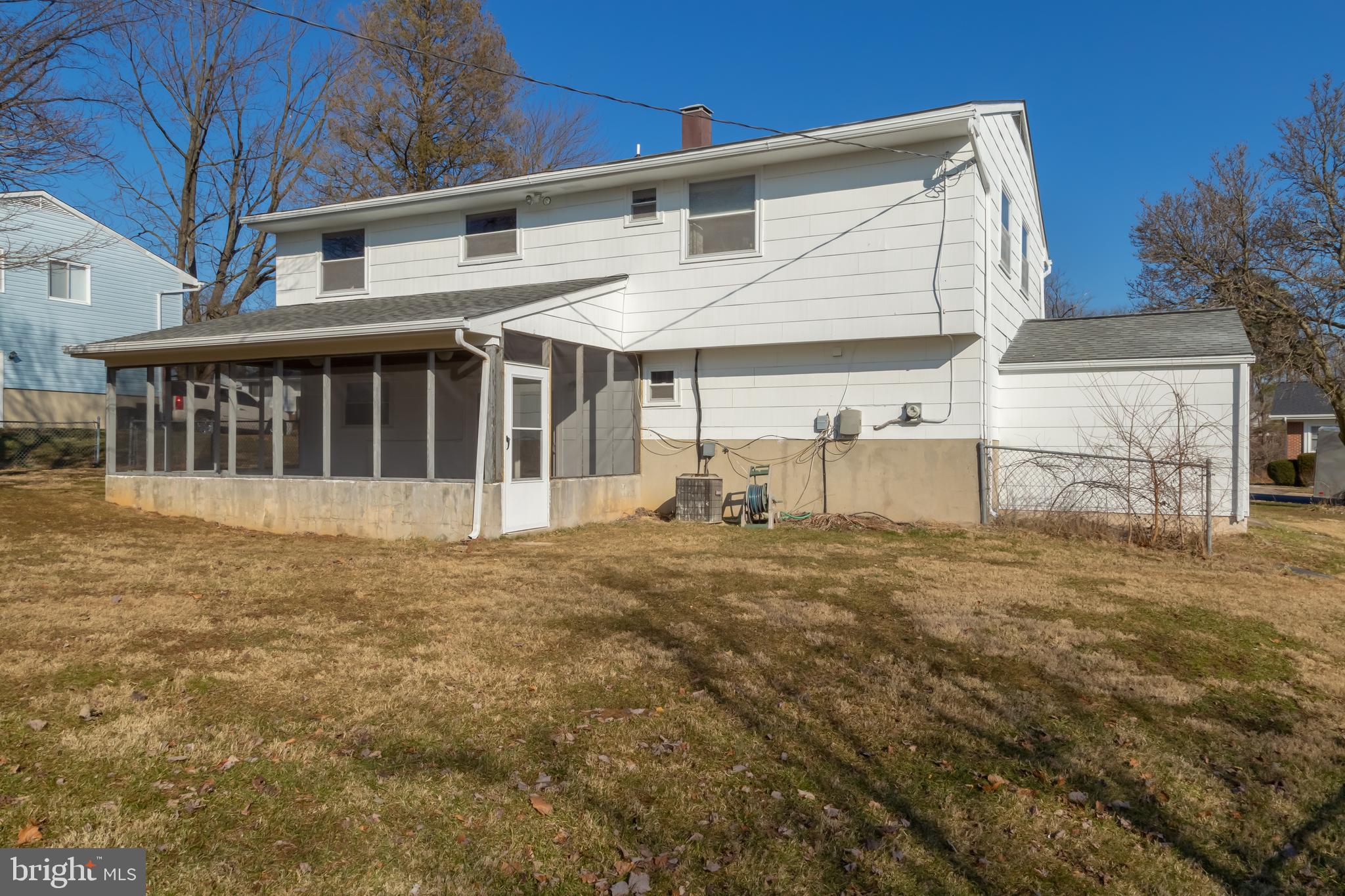 4002 Rouen Road Randallstown, MD 21133 - Photo 35 of 36 Fenced in, Flat Back Yard