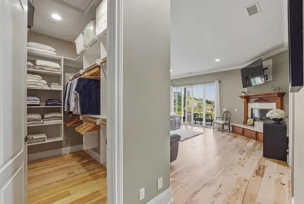 a view of a living room