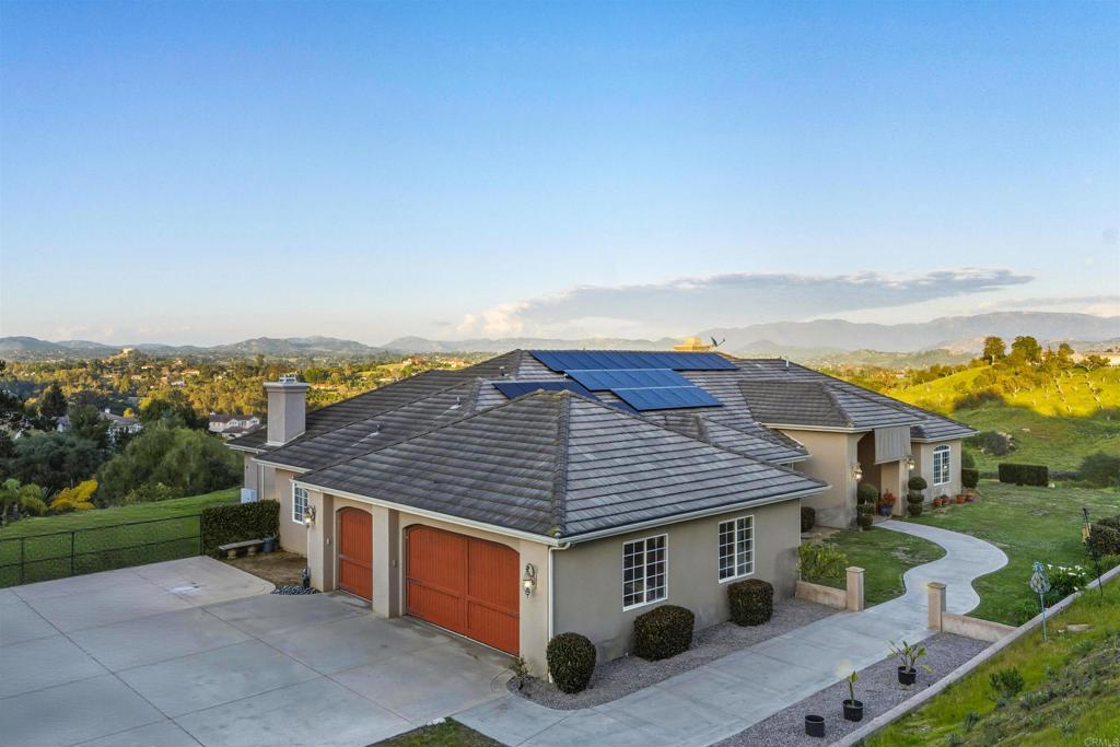 4712 Briana Court Fallbrook, CA 92028 - Photo 4 of 40 an aerial view of a house with a yard