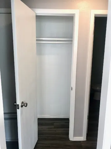 a view of closet
