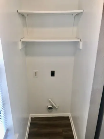 a close up view of staircase