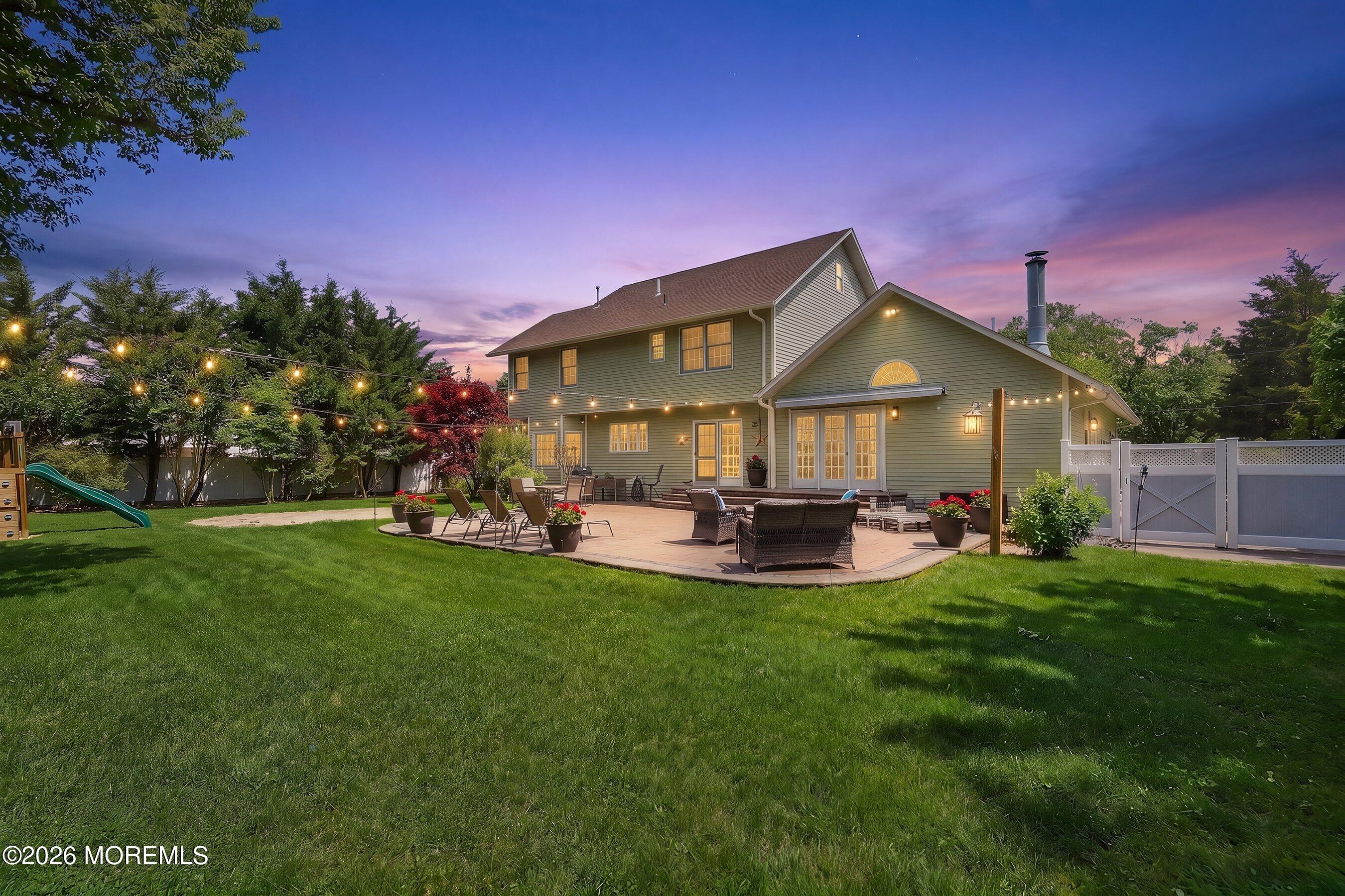 107 Frog Hollow Road Forked River, NJ 08731 - Photo 50 of 52 51-Rear Right 1 Virtual Spring Twilight