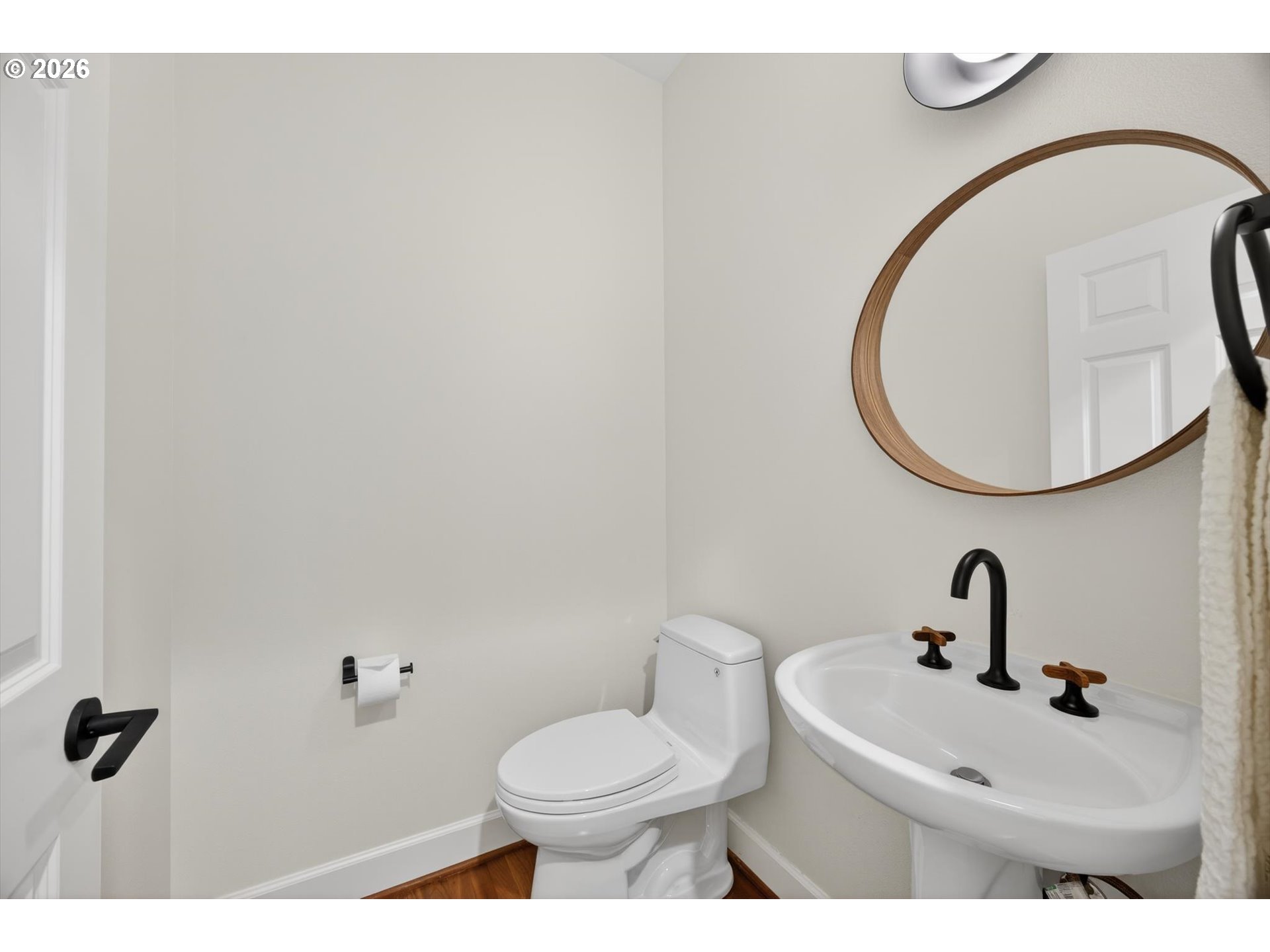 314 2nd Street Lake Oswego, OR 97034 - Photo 13 of 41 a bathroom with a sink and a mirror