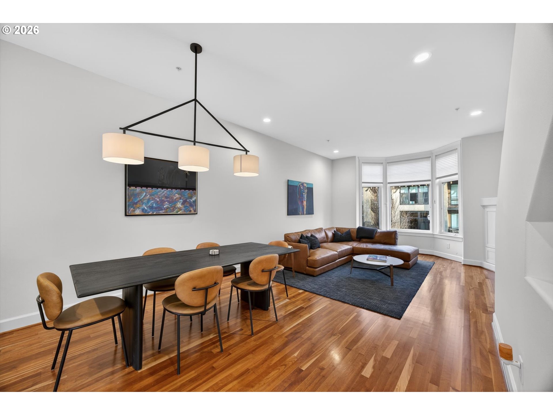 314 2nd Street Lake Oswego, OR 97034 - Photo 8 of 41 a living room with furniture a rug and a flat screen tv