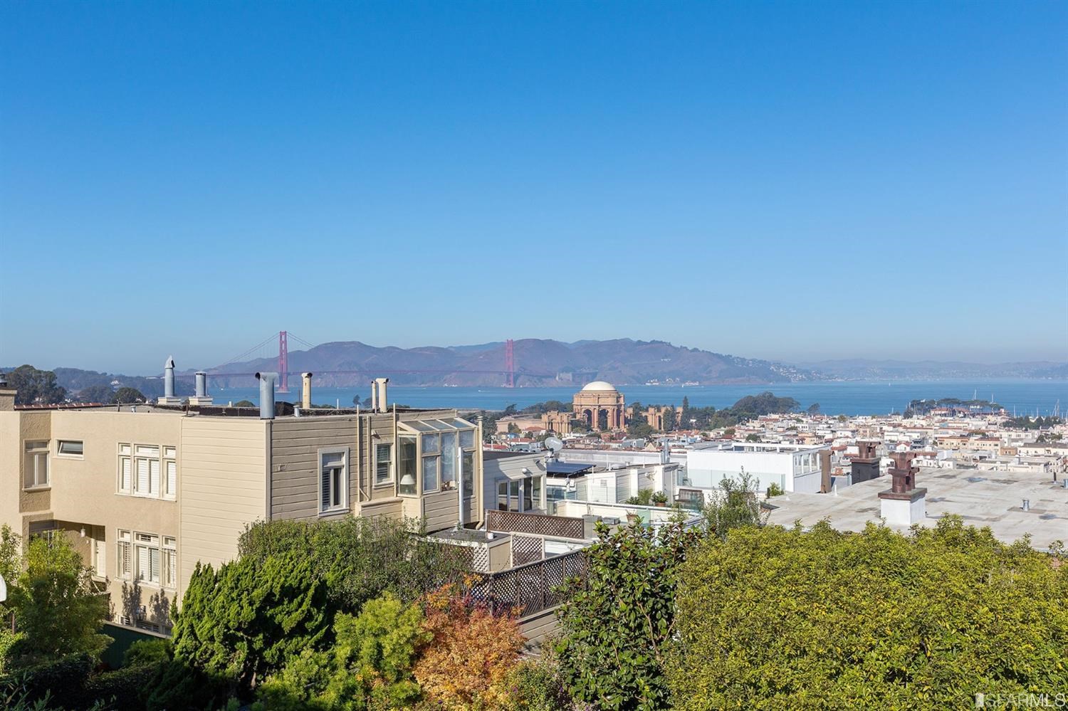 2526 Union Street San Francisco, CA 94123 - Photo 37 of 78 a view of a city with tall buildings in the background