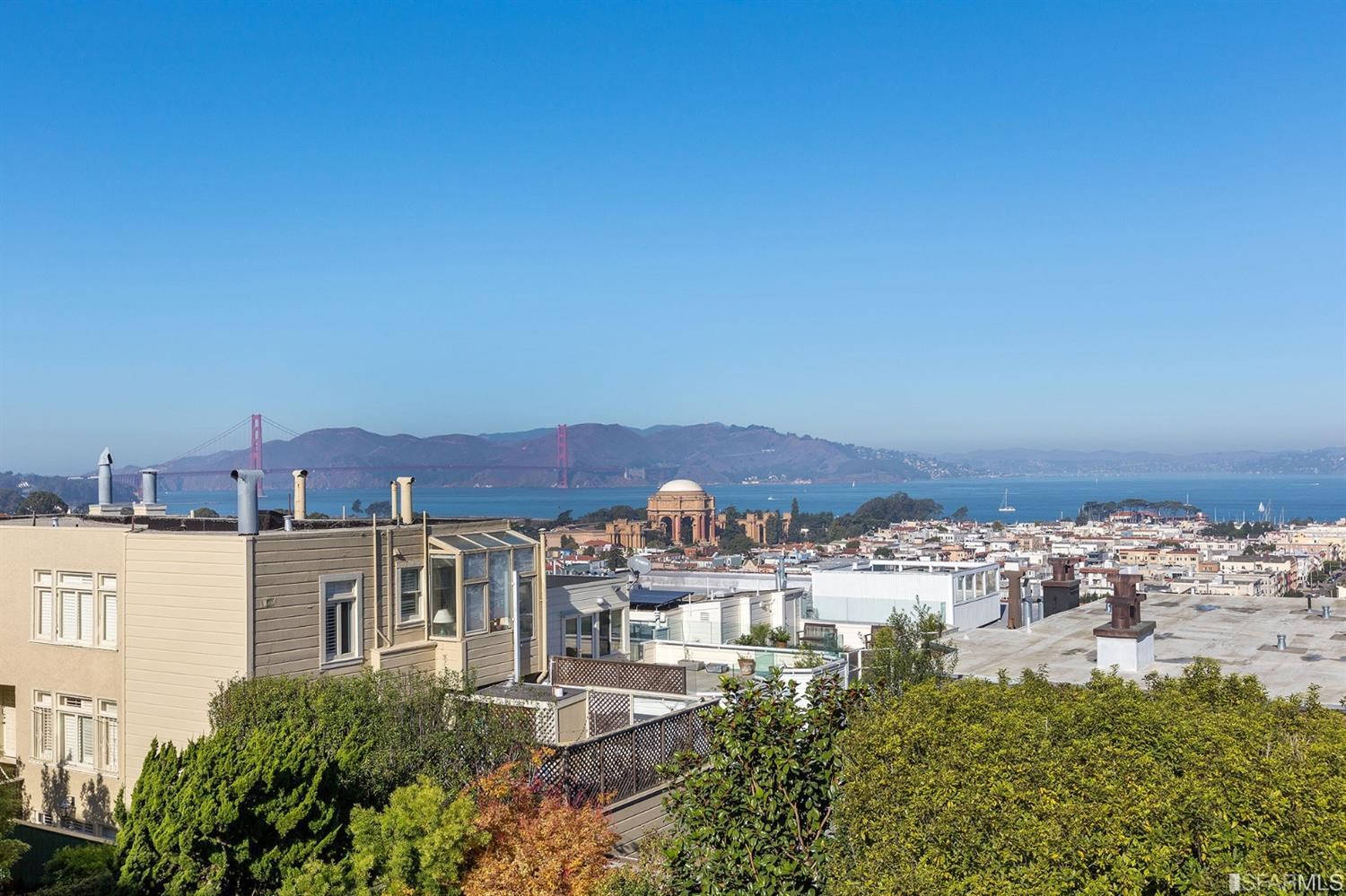 2526 Union Street San Francisco, CA 94123 - Photo 41 of 78 a view of a city with a building in the background