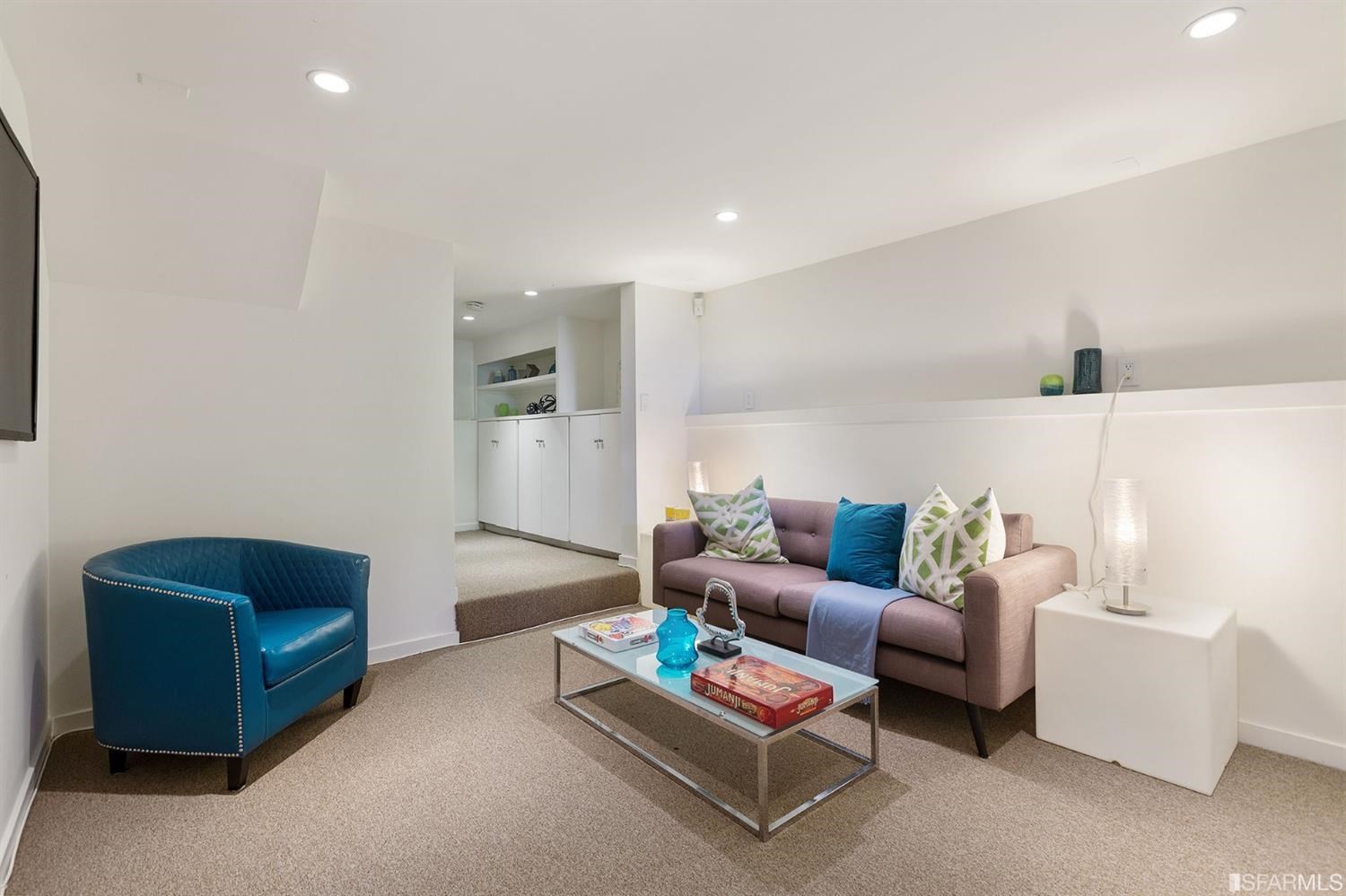 2526 Union Street San Francisco, CA 94123 - Photo 56 of 78 a living room with furniture and a couch