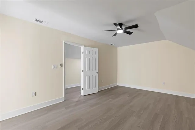 wooden floor in an empty room