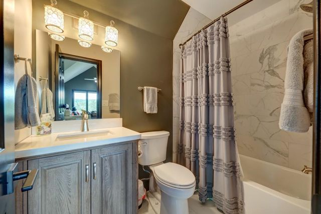 a view of a yard with an outdoor space