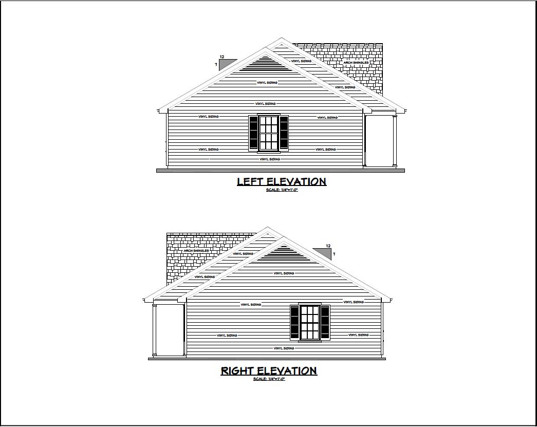 598 Hiers Corner Road Walterboro, SC 29488 - Photo 3 of 22 Left & Right Elevation