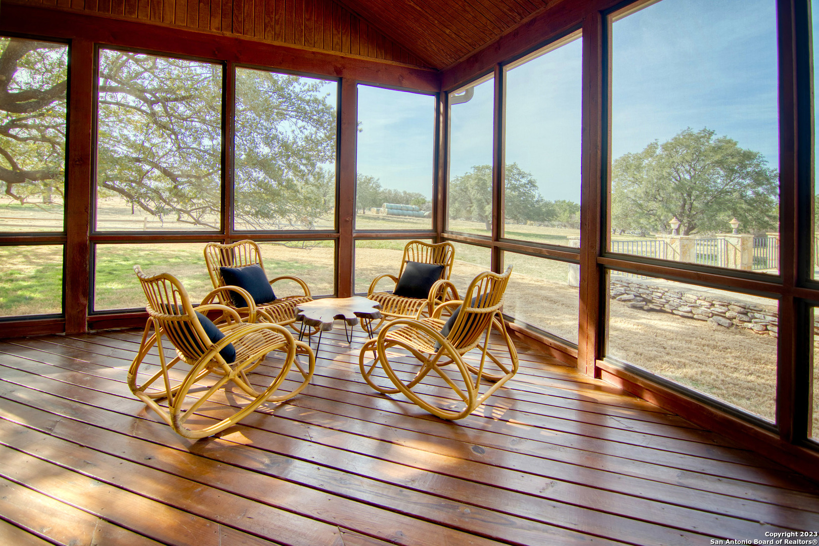 19316 Ranch Road 1871 Mason, TX 76856 - Photo 18 of 37 a view of a living room with furniture and wooden floor