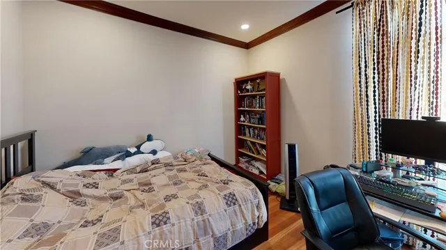 a living room with furniture and rug