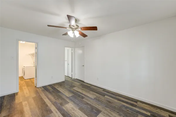 wooden floor in an empty room