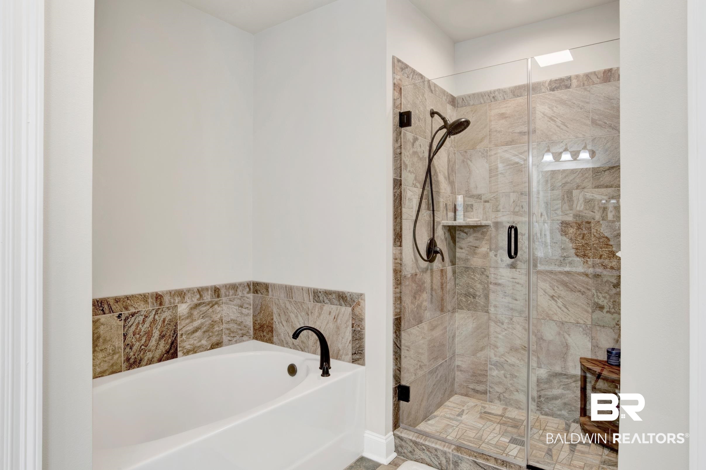 30665 Drayton Court Daphne, AL 36527 - Photo 27 of 28 Tiled Shower and Tub Surround