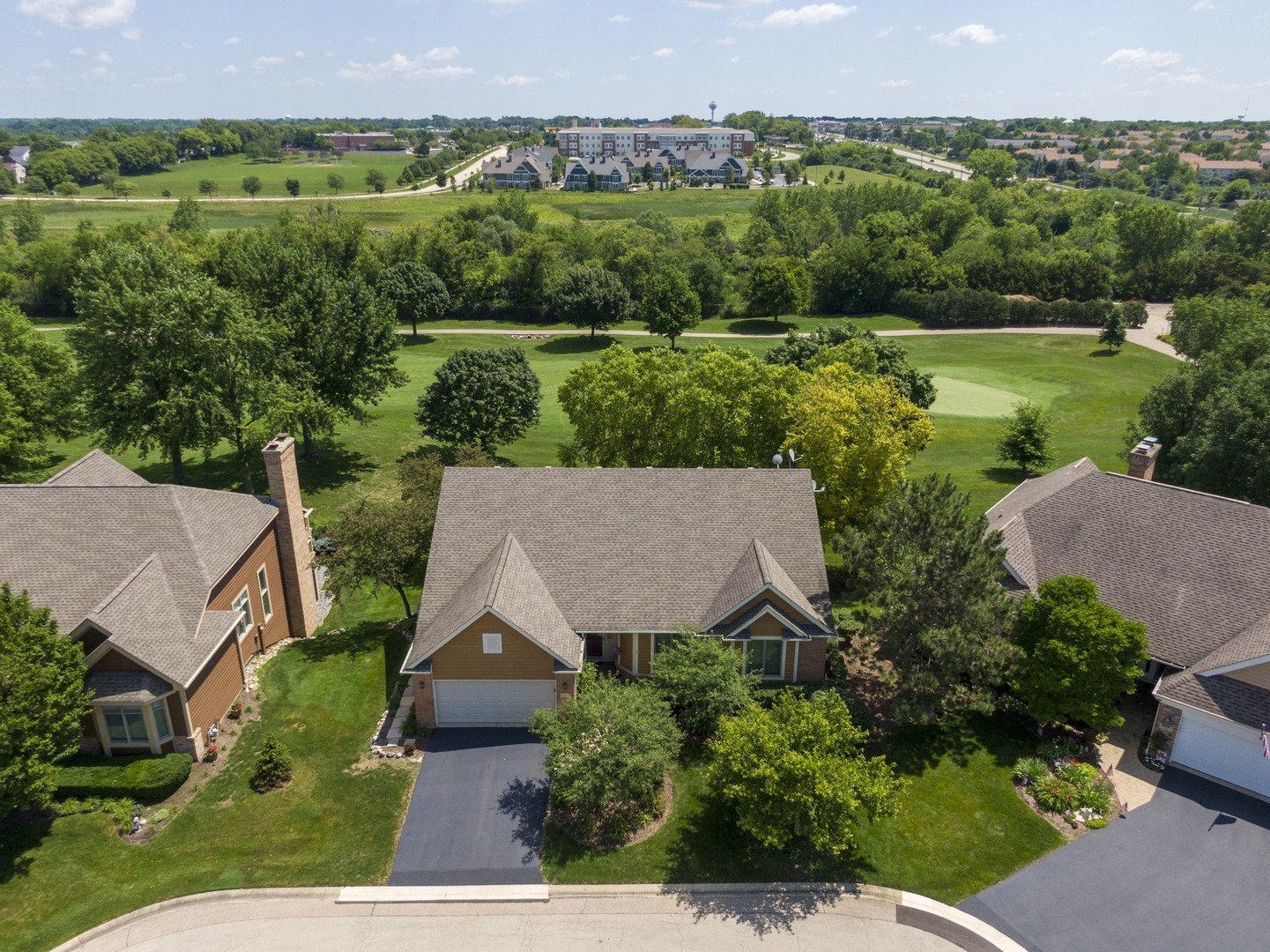 6 Olympic Court Lake In The Hills, IL 60156 - Photo 2 of 32 an aerial view of a house
