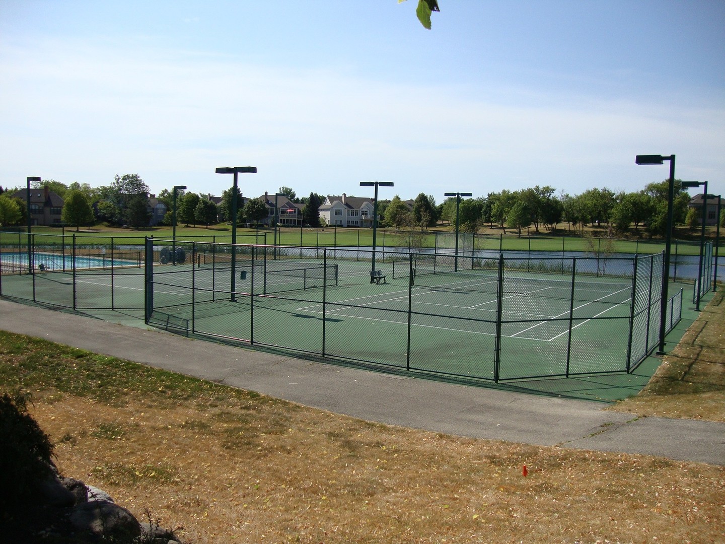 6 Olympic Court Lake In The Hills, IL 60156 - Photo 31 of 32 a view of a backyard