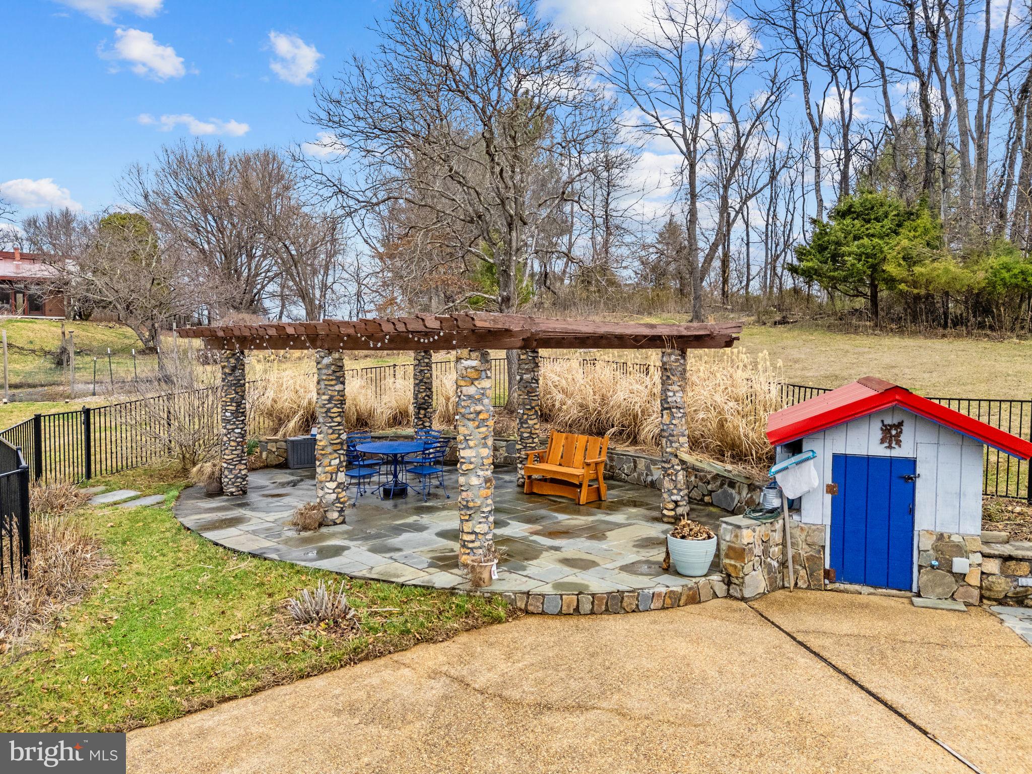 3850 Cobbler Mountain Road Delaplane, VA 20144 - Photo 114 of 132 Pool and Pergola
