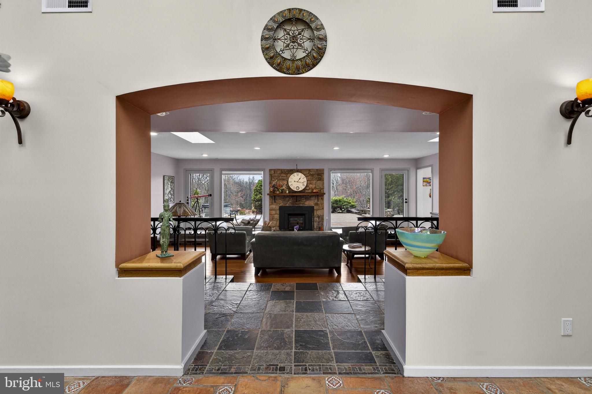 3850 Cobbler Mountain Road Delaplane, VA 20144 - Photo 7 of 132 View from the front door and hallway