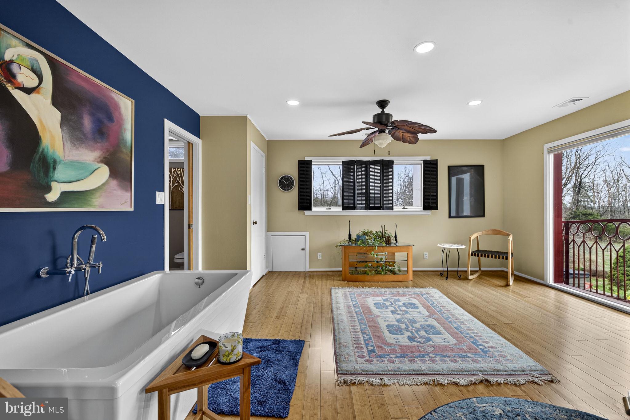 3850 Cobbler Mountain Road Delaplane, VA 20144 - Photo 83 of 132 Bedroom 3 Private Suite in the Turret