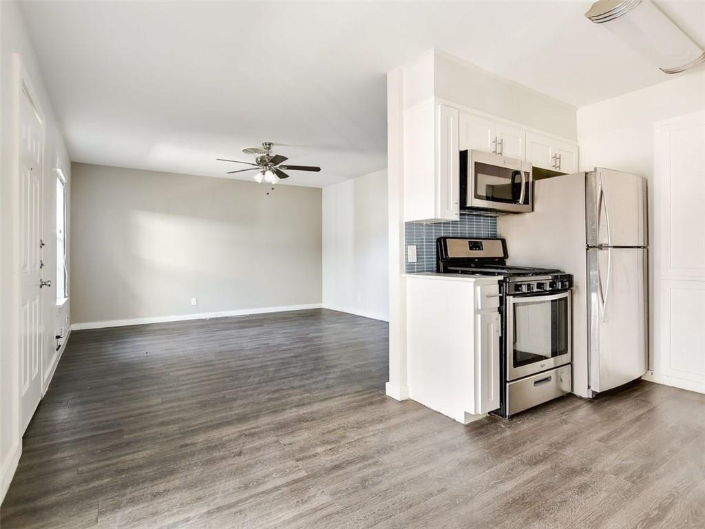 6113 Manor Road, Unit A Austin, TX 78723 - Photo 5 of 13 Clean modern finishes versatile, open-concept living and dining area.