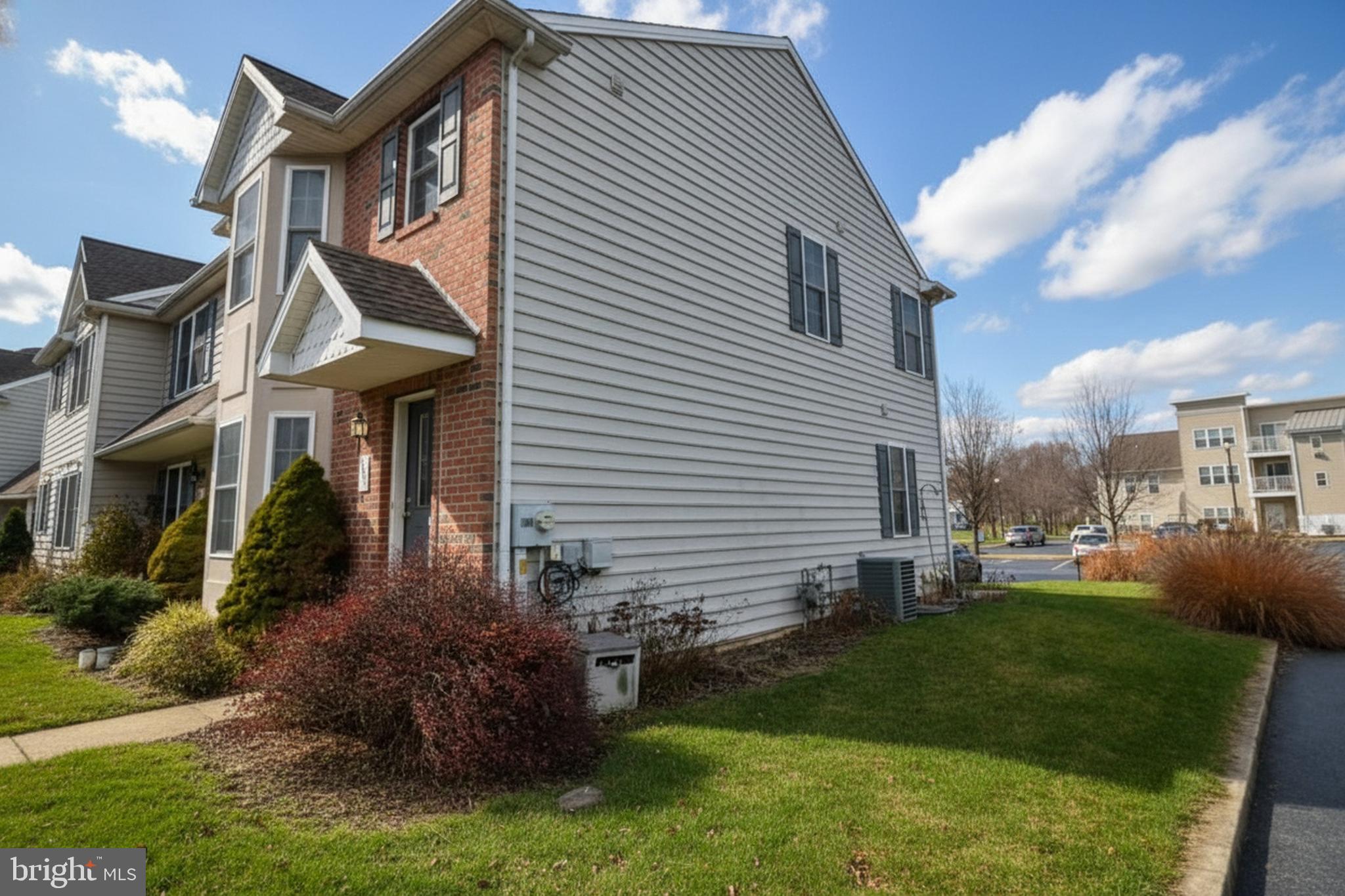 486 Balmer Road Lititz, PA 17543 - Photo 26 of 31 a front view of a house with a garden and plants