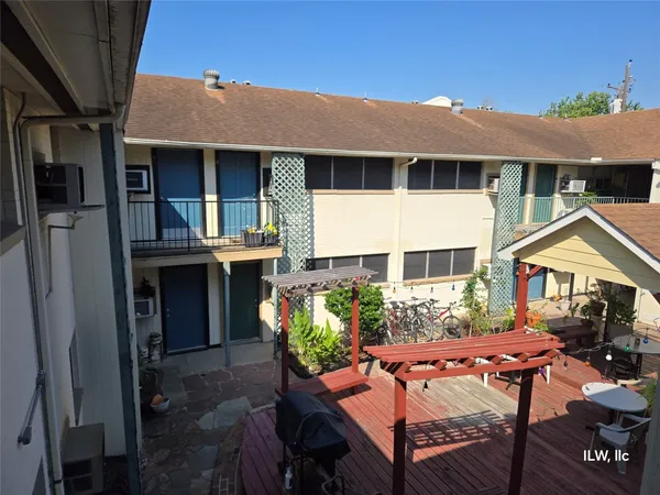 a view of a house with a patio
