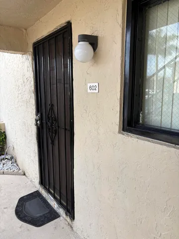 a view of an entryway