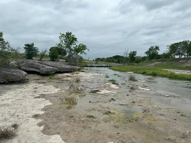 a view of a road with beach