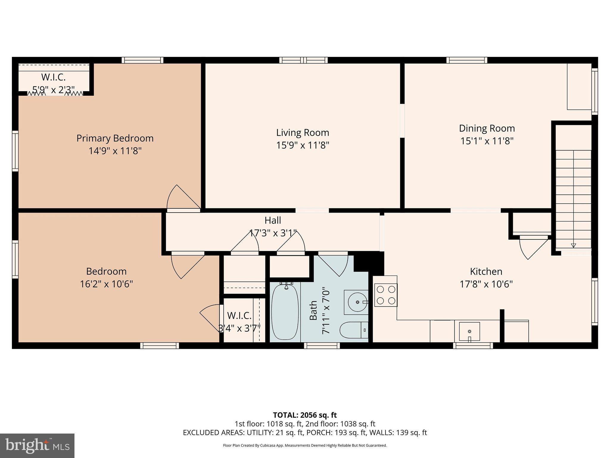 1409 Broadway Road Lutherville-Timonium, MD 21093 - Photo 47 of 48 Measurements May Not Be Exact