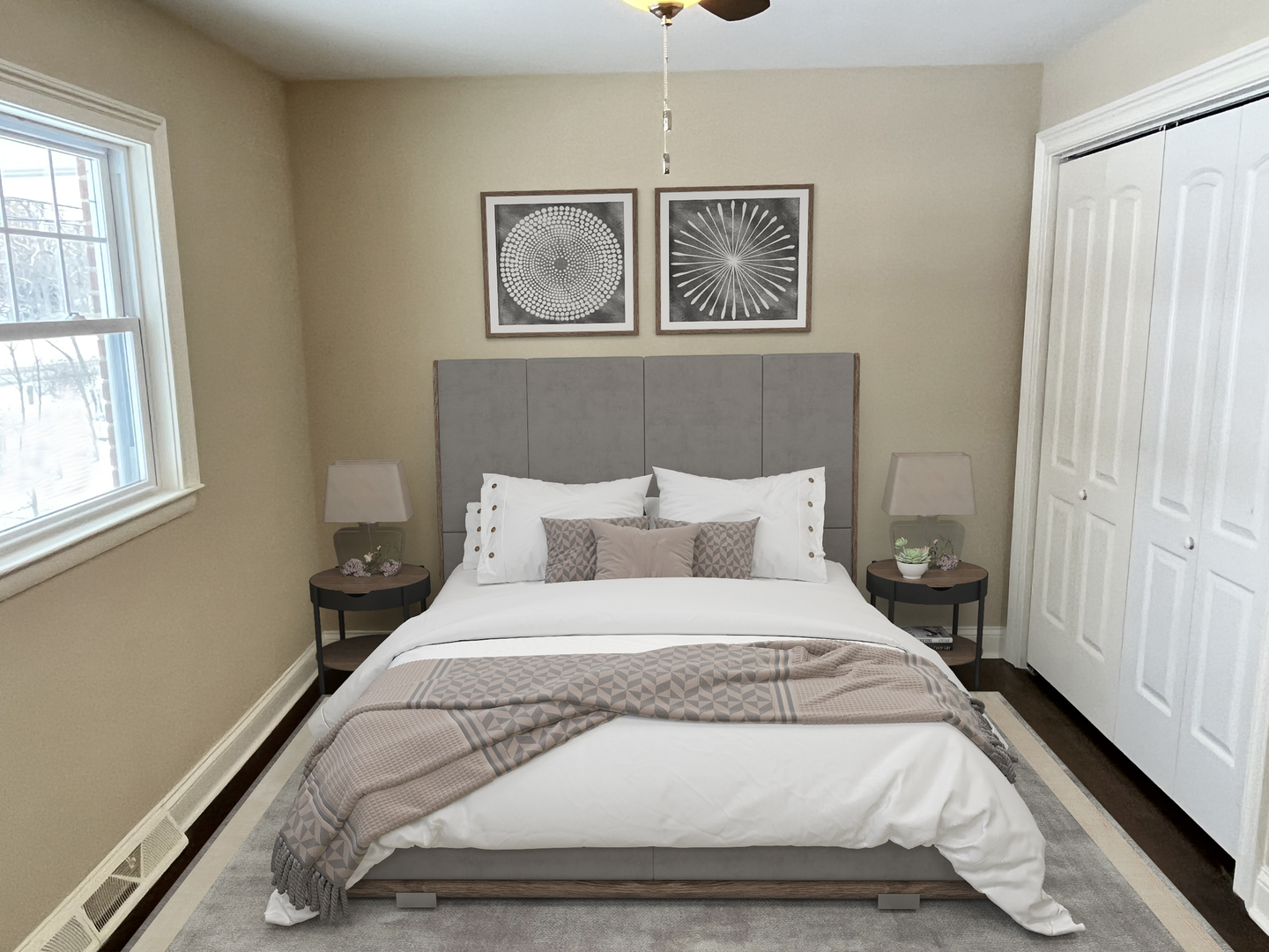 1253 Sunset Ridge Road Northbrook, IL 60062 - Photo 6 of 31 a bedroom with a bed and a window