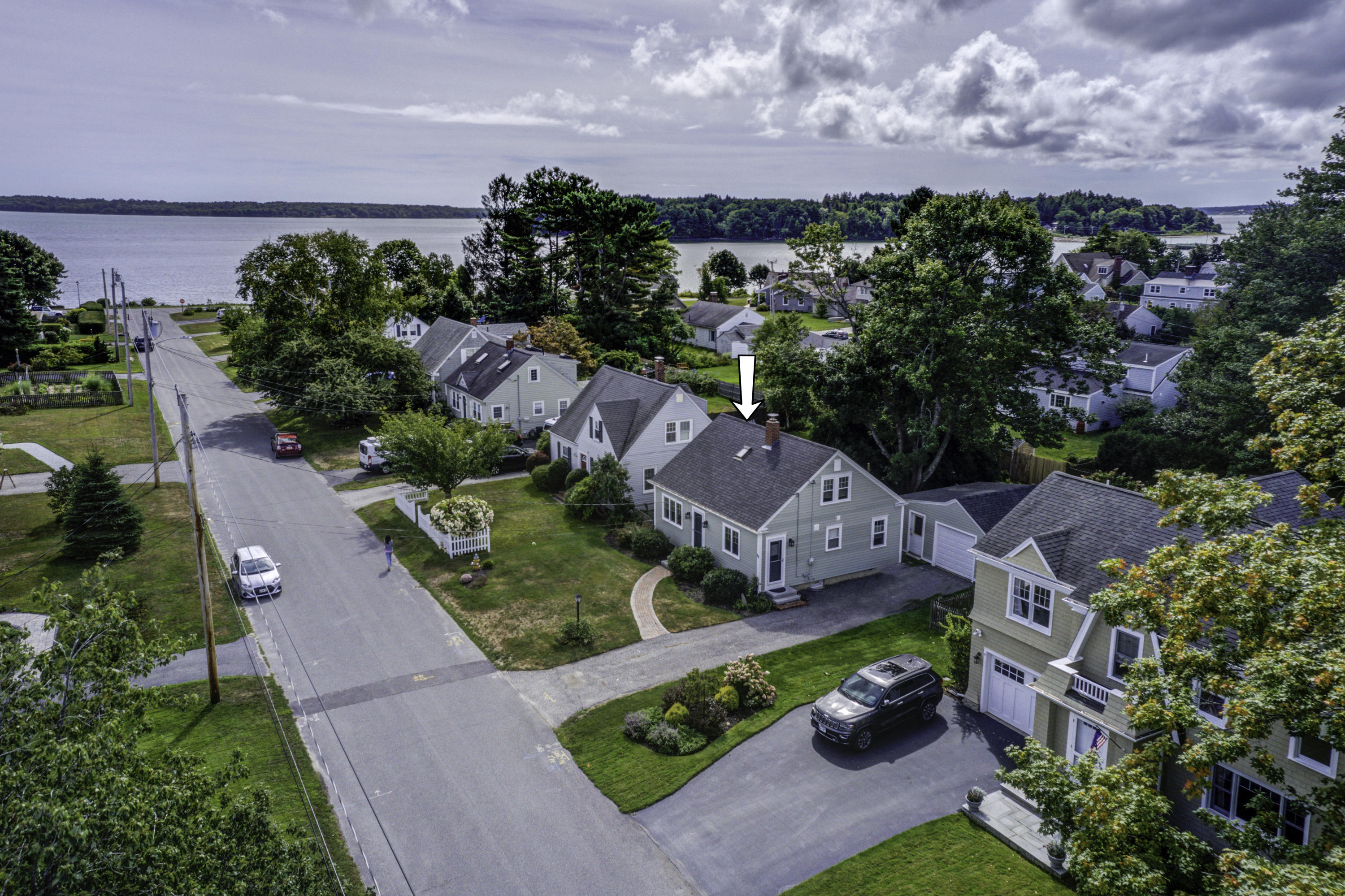 19 Phillips Road Falmouth, ME 04105 - Photo 1 of 43 Aerial without car