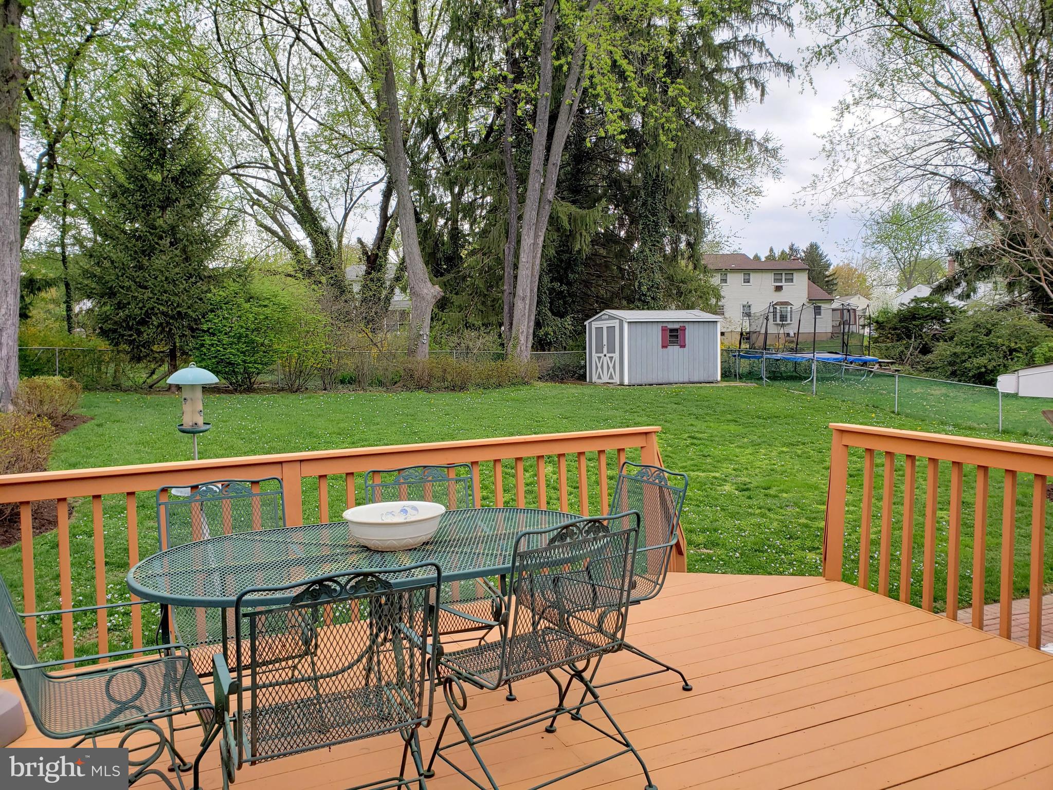 1132 Banes Road Southampton, PA 18966 - Photo 16 of 25 Deck overlooking the backyard