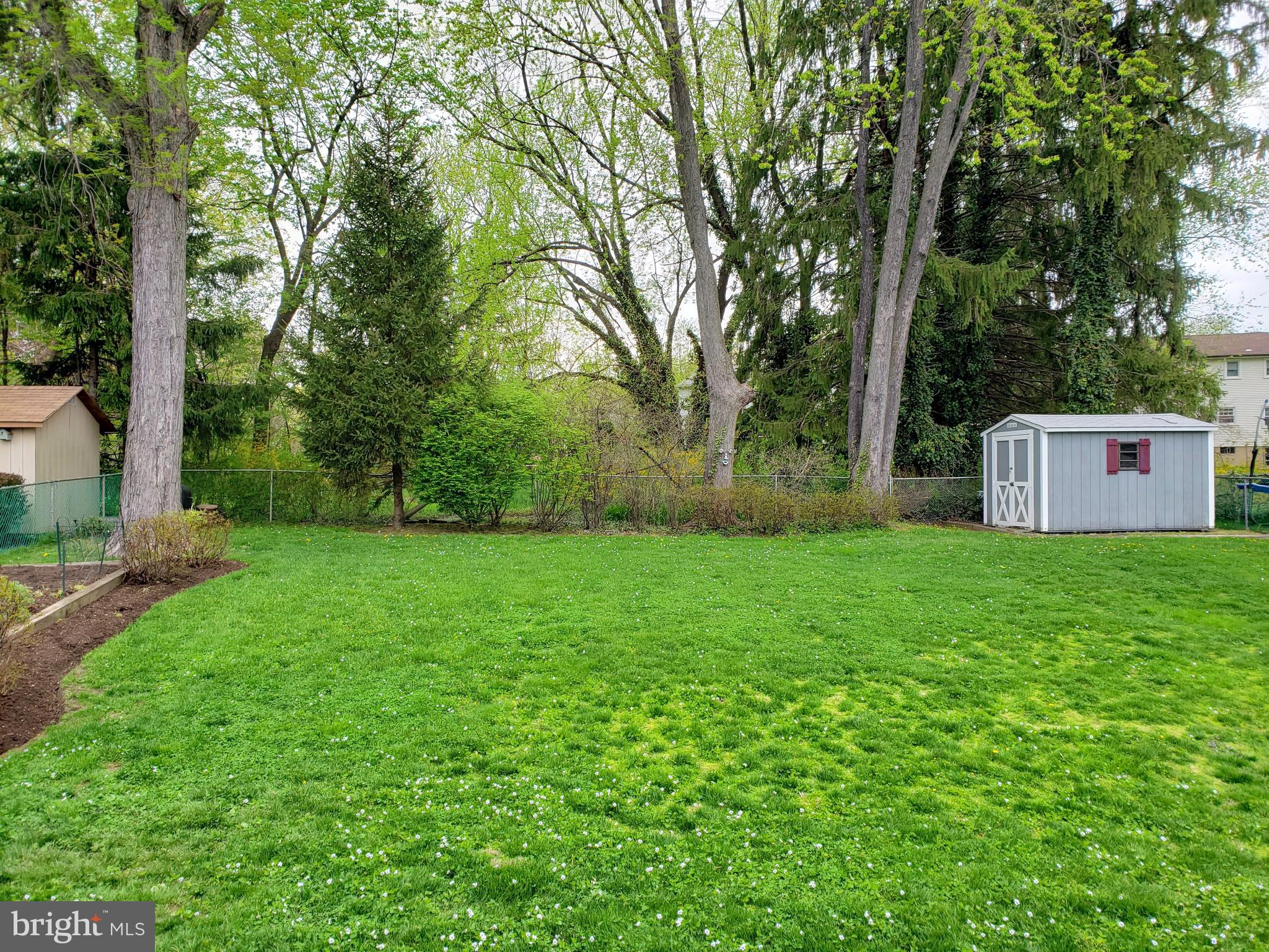 1132 Banes Road Southampton, PA 18966 - Photo 18 of 25 Beautiful backyard with storage shed