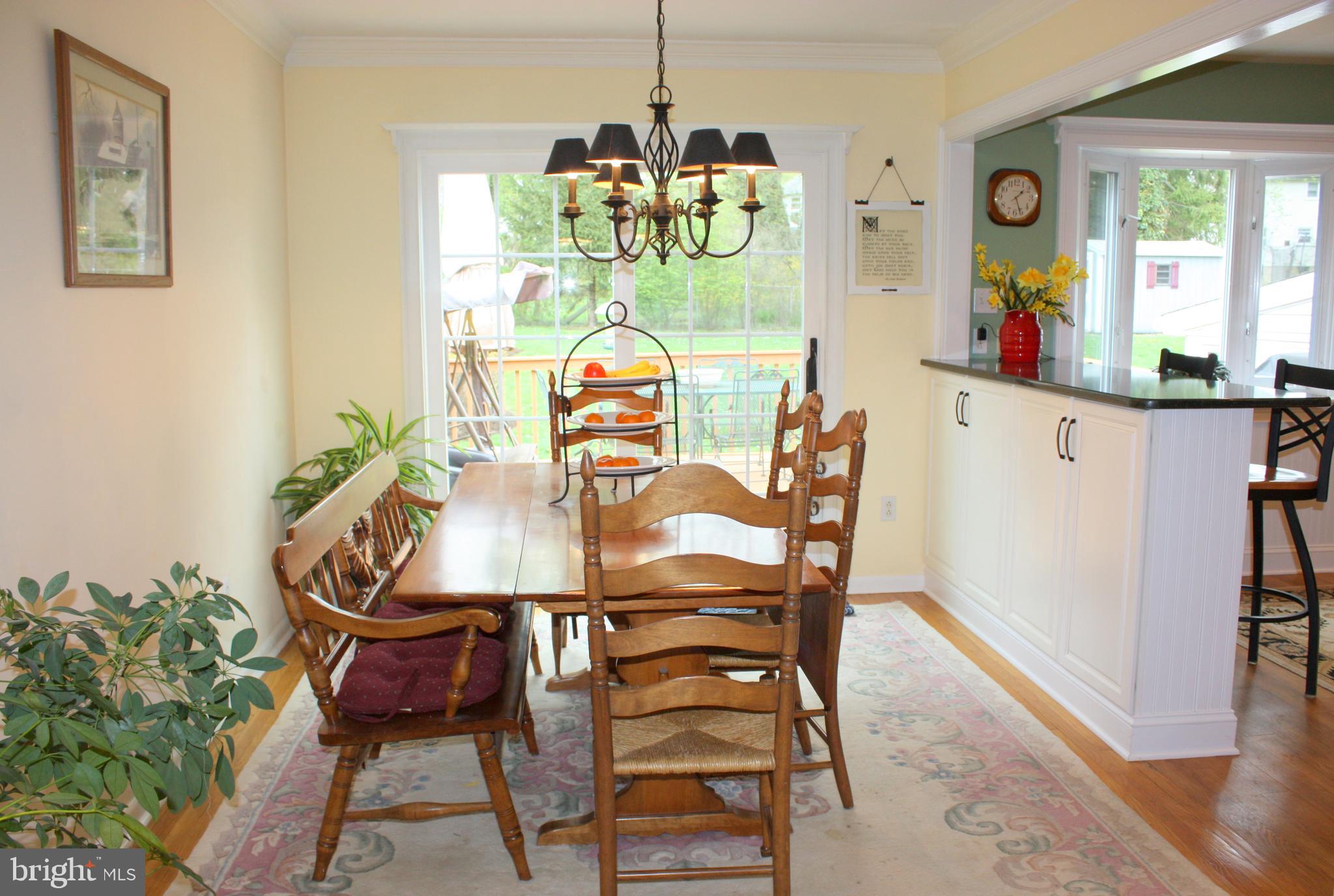 1132 Banes Road Southampton, PA 18966 - Photo 8 of 25 Dining room with sliding doors to back deck