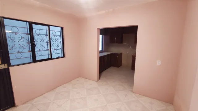 a view of hallway with window