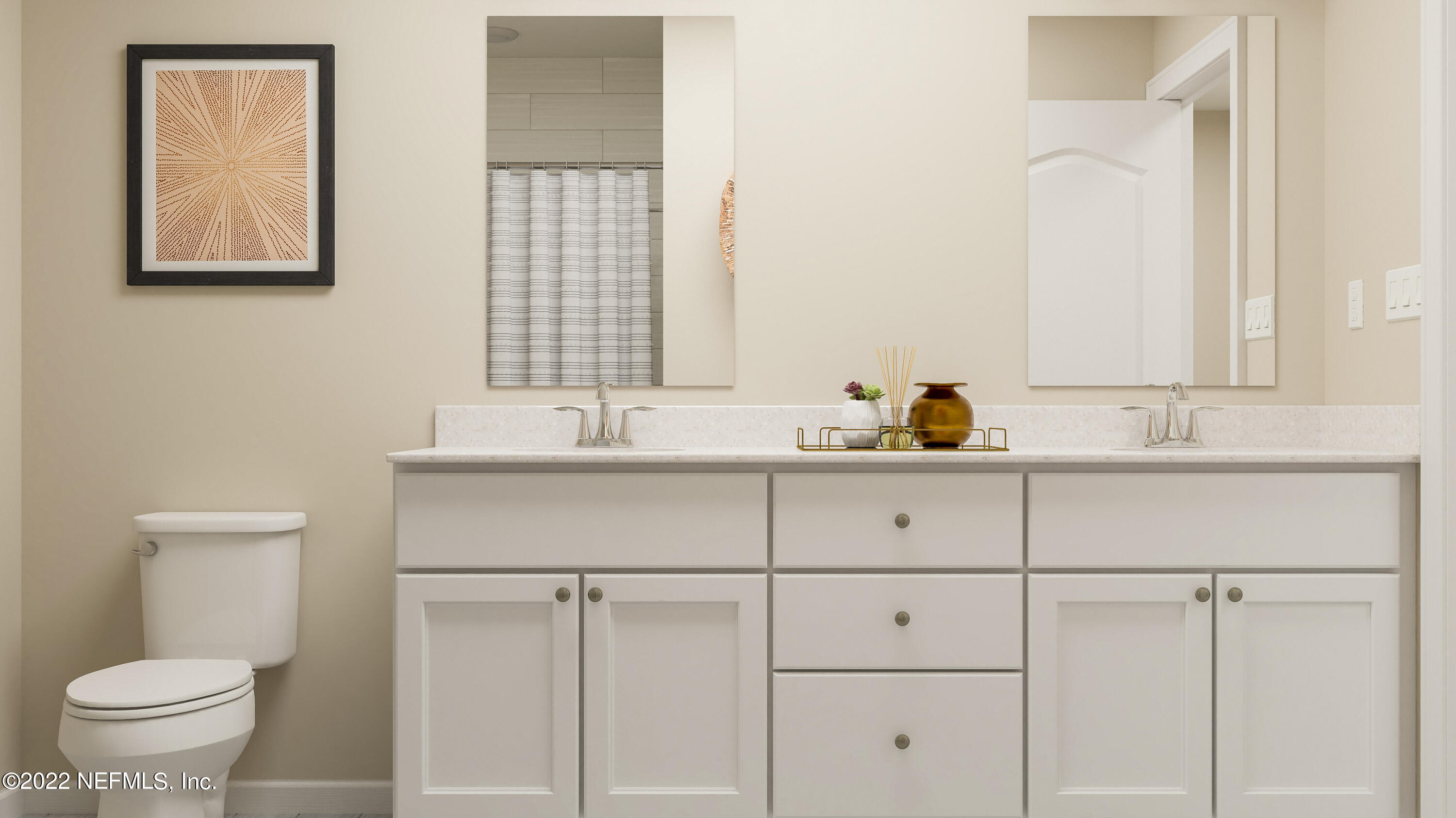 457 Boracay Circle St. Johns, FL 32259 - Photo 2 of 13 a bathroom with a sink toilet and mirror