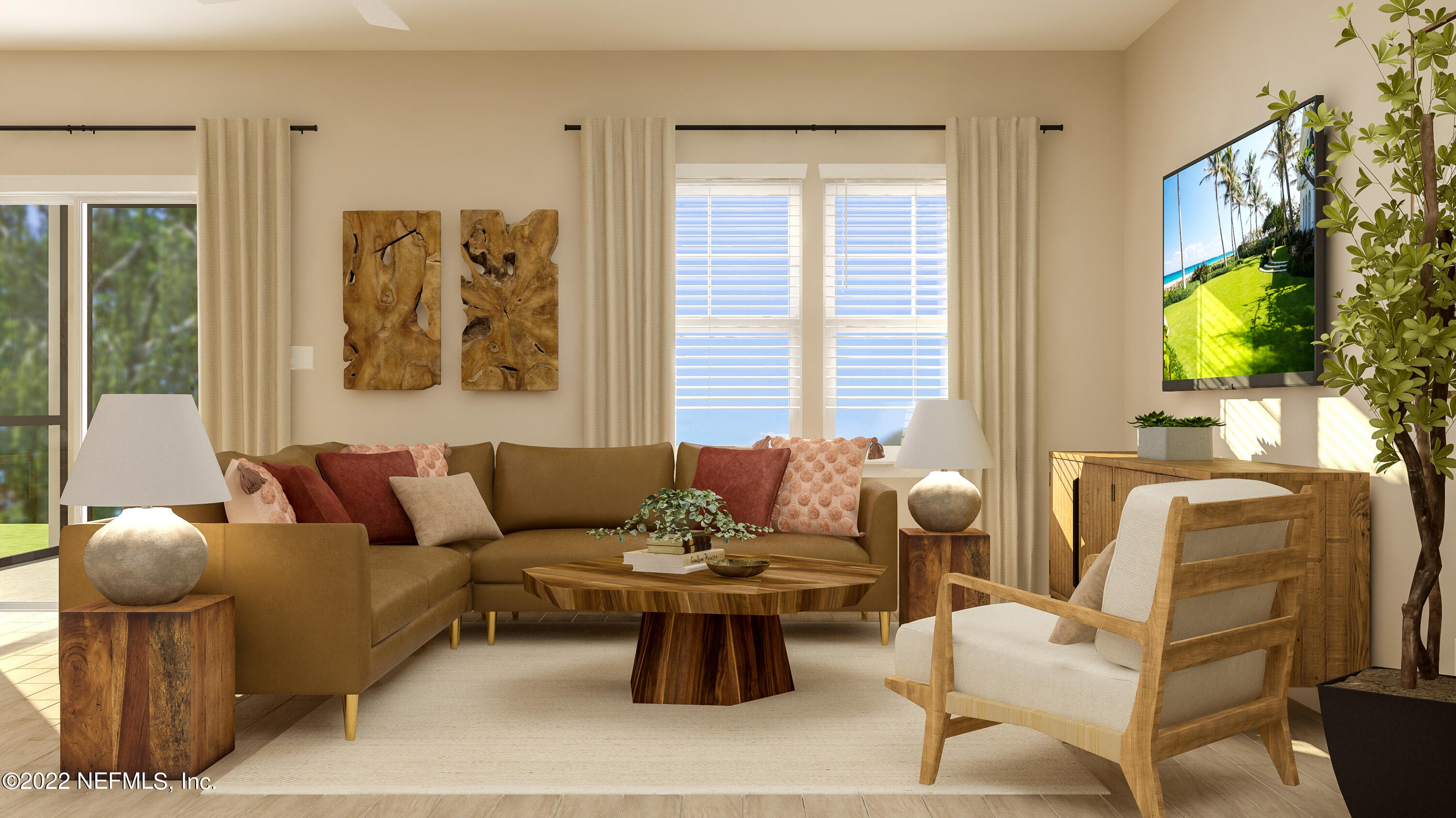 457 Boracay Circle St. Johns, FL 32259 - Photo 6 of 13 a living room with furniture and a large window