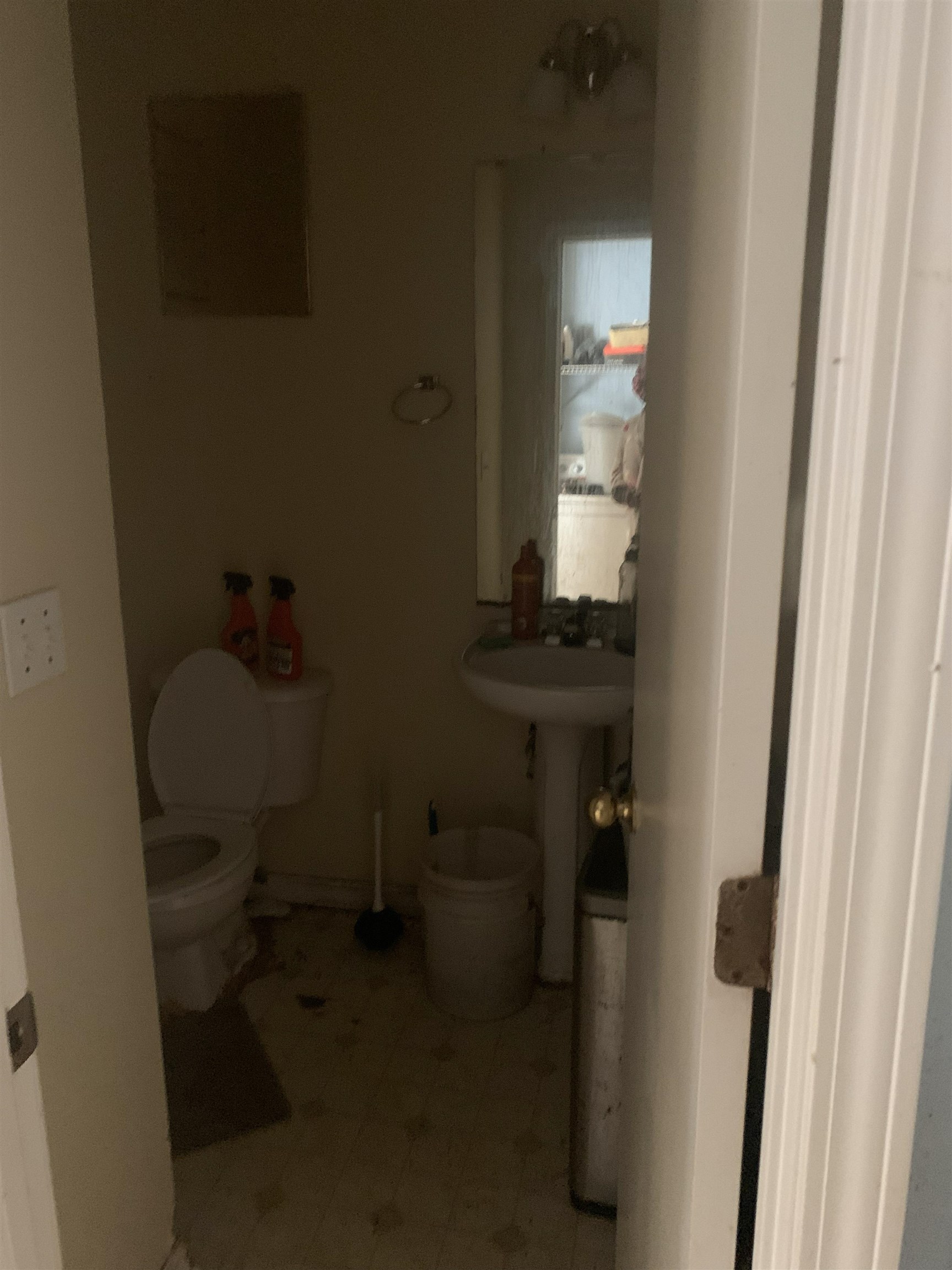 164 Springway Drive Columbia, SC 29209 - Photo 8 of 8 Half bath with toilet and baseboards