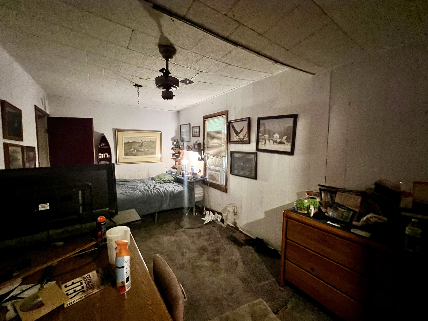 228 Tennessee Avenue Danville, IL 61832 - Photo 11 of 19 a bedroom with furniture and a tv