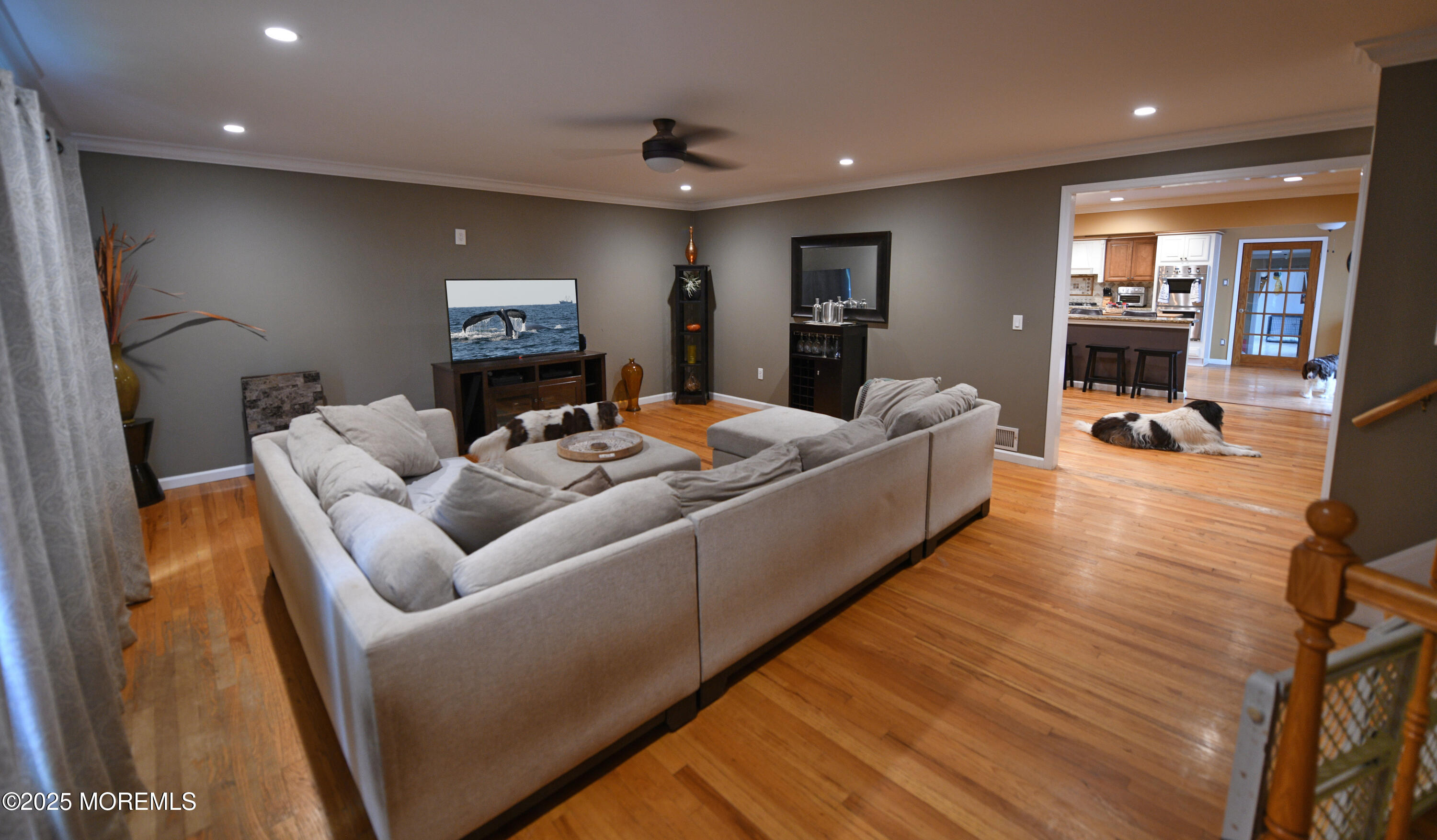 17 High Point Road Lincroft, NJ 07738 - Photo 15 of 39 a living room with furniture and a wooden floor