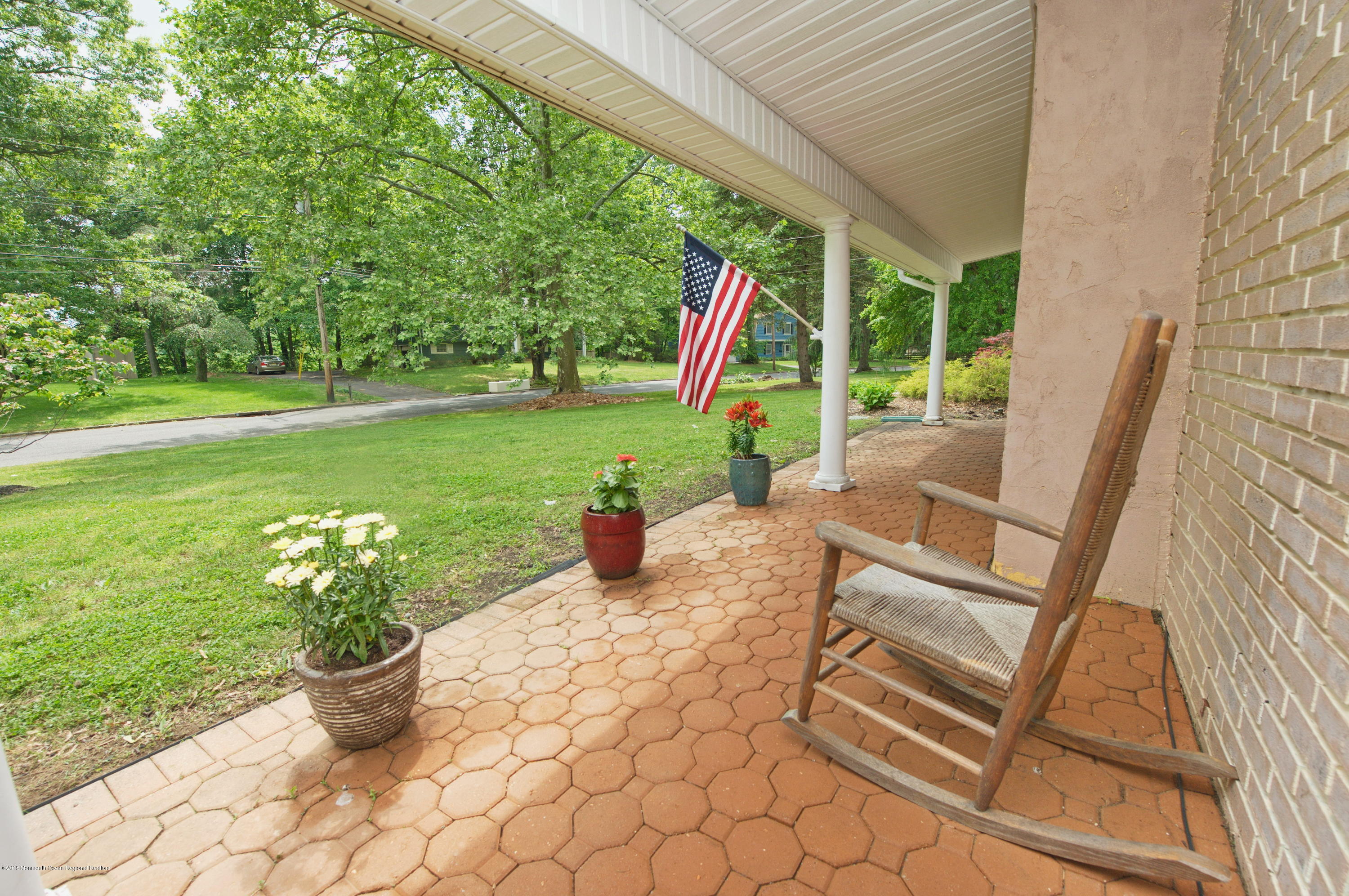 17 High Point Road Lincroft, NJ 07738 - Photo 3 of 39 a view of a garden with patio