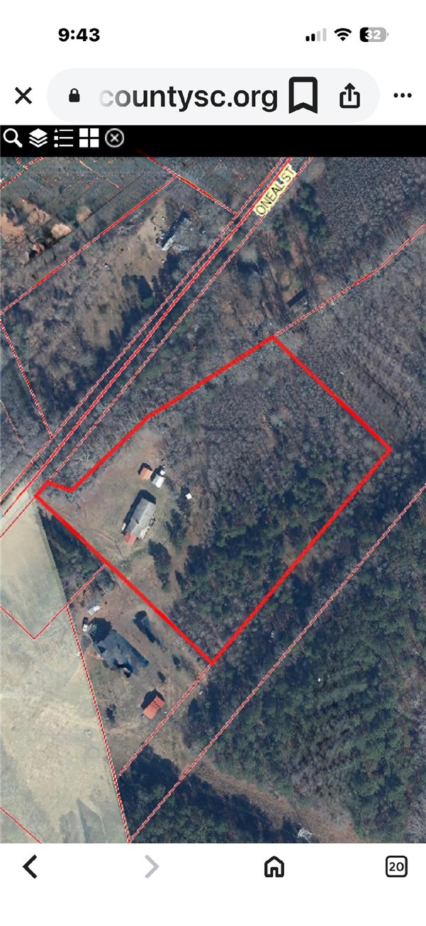 1007 O Neal Street Belton, SC 29627 - Photo 24 of 25 This expansive, wooded lot provides ample space for privacy and future development opportunities.