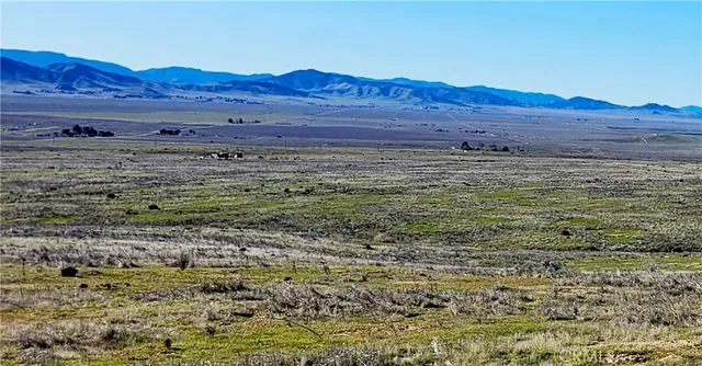 a view of a large body of water with a mountain in the background