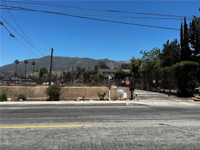 a view of a wrought iron fences