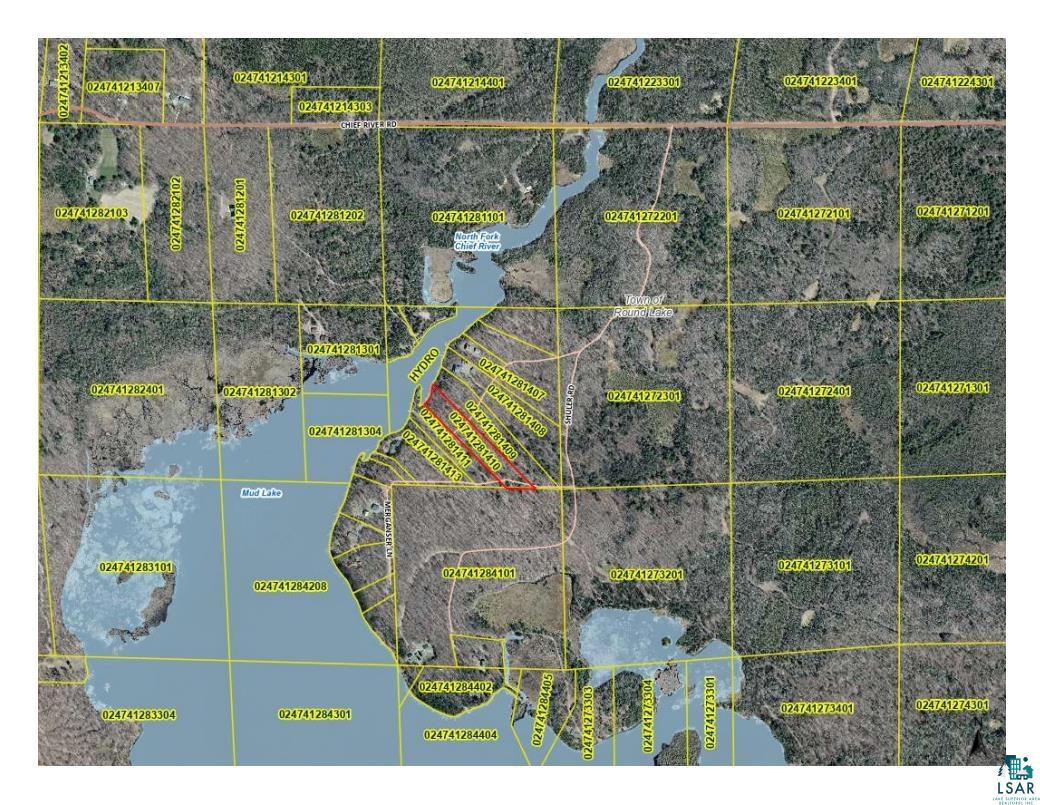 Lot 4 Canvasback Lane Hayward, WI 54843 - Photo 7 of 23 Aerial Med View