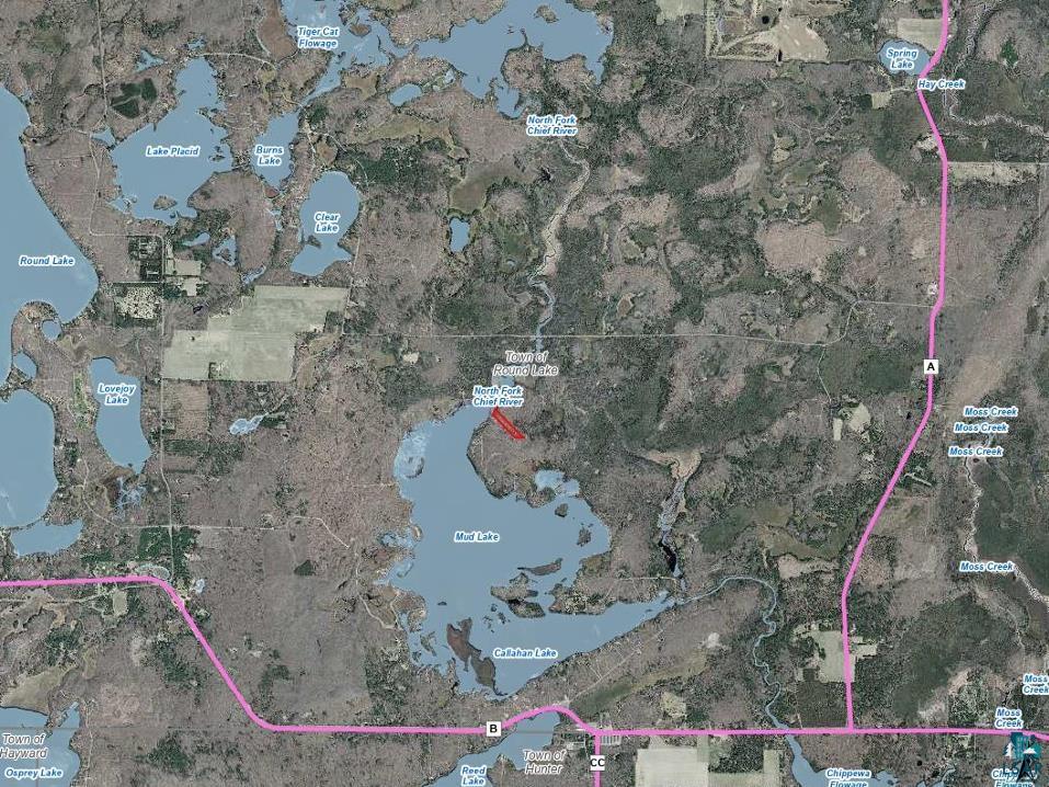 Lot 4 Canvasback Lane Hayward, WI 54843 - Photo 8 of 23 Aerial View