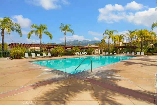 a view of a park with an outdoor space