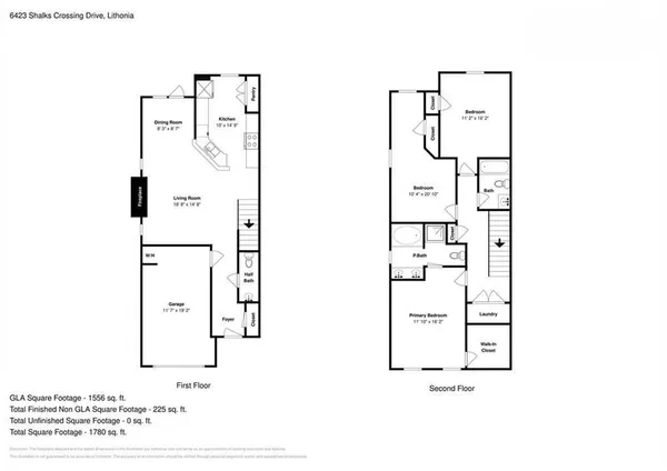 $1,915 | 6423 Shalks Crossing Drive, Lithonia, GA 30058